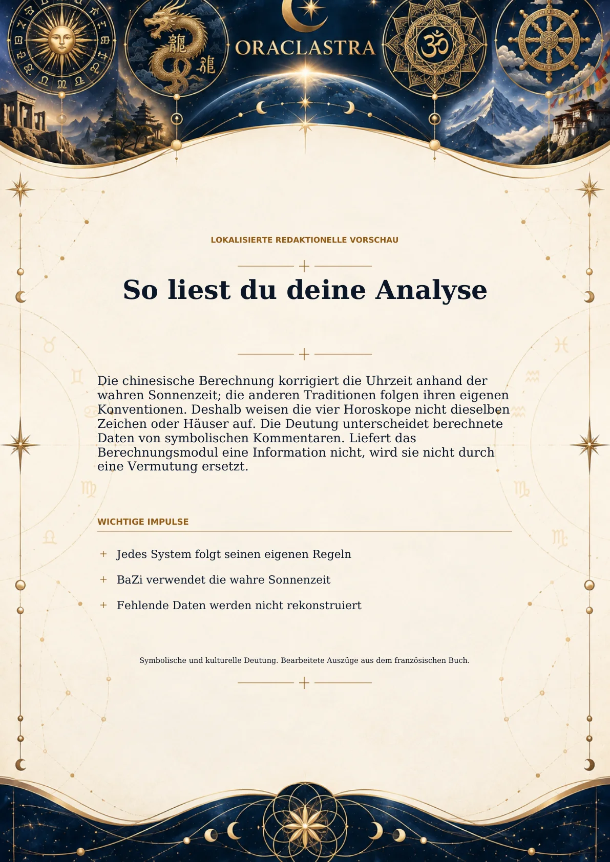 So liest du deine Analyse