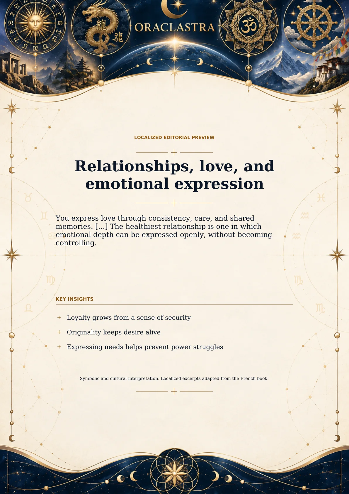 Relationships, love, and emotional expression