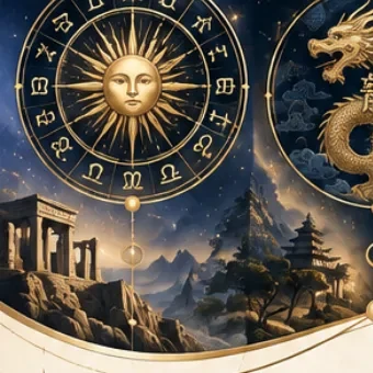 The solar zodiac ornament