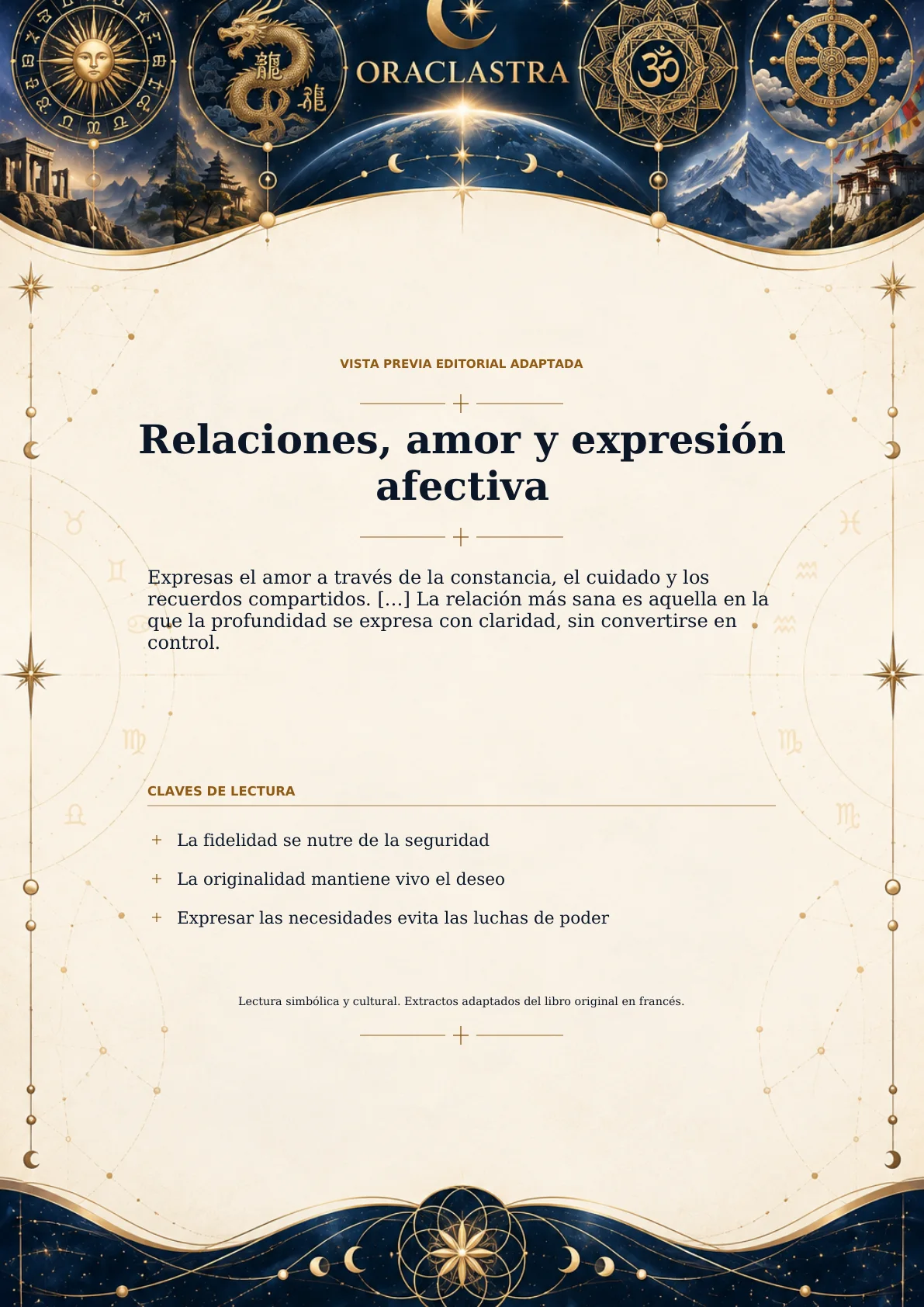 Relaciones, amor y expresión afectiva