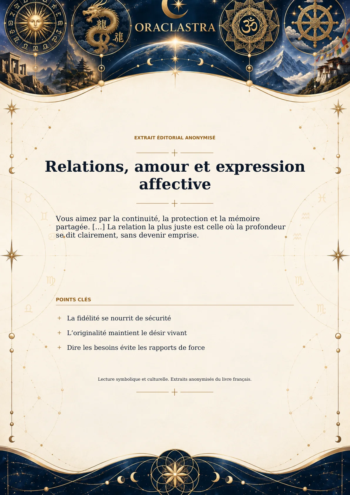 Relations, amour et expression affective