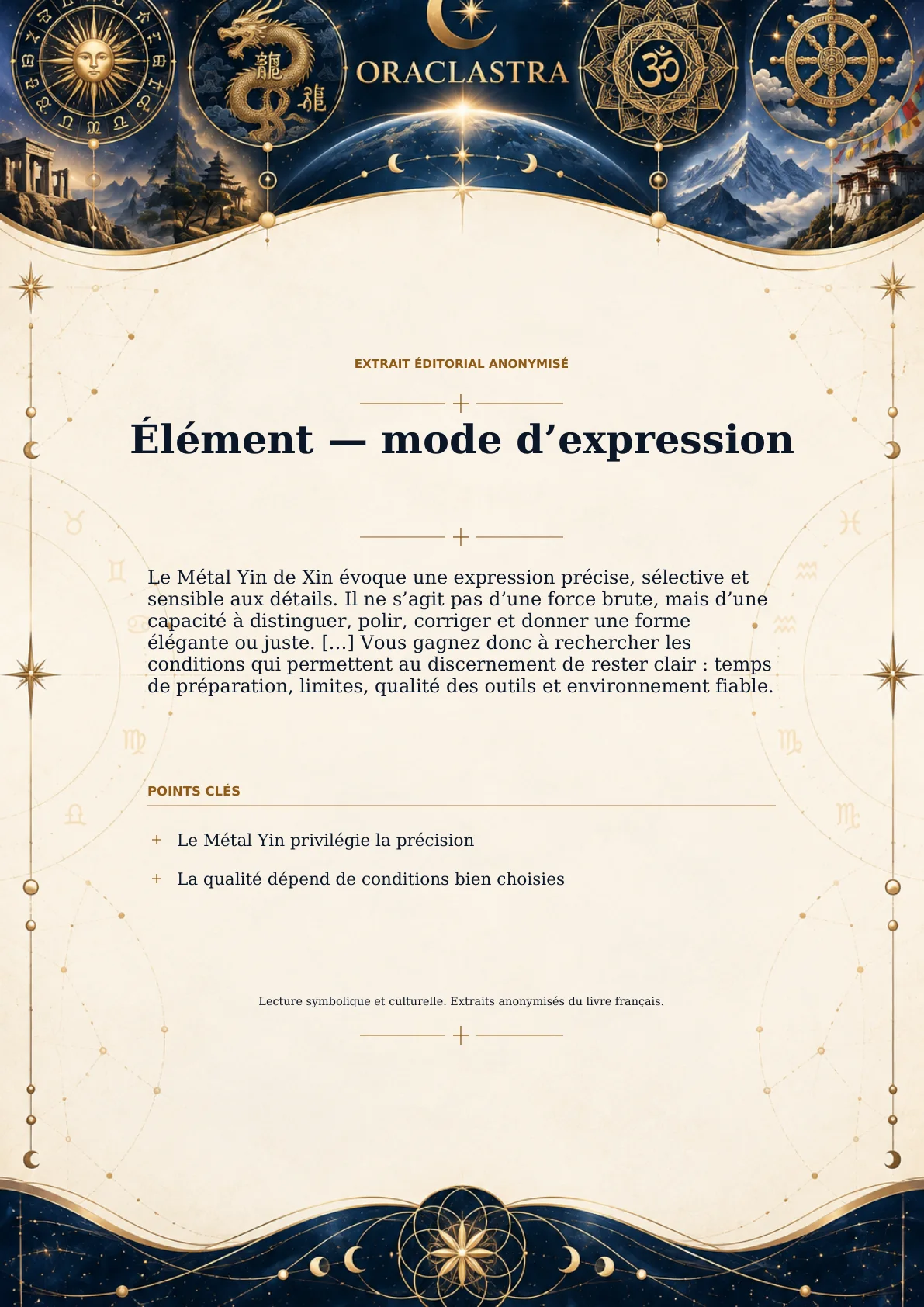 Élément — mode d’expression