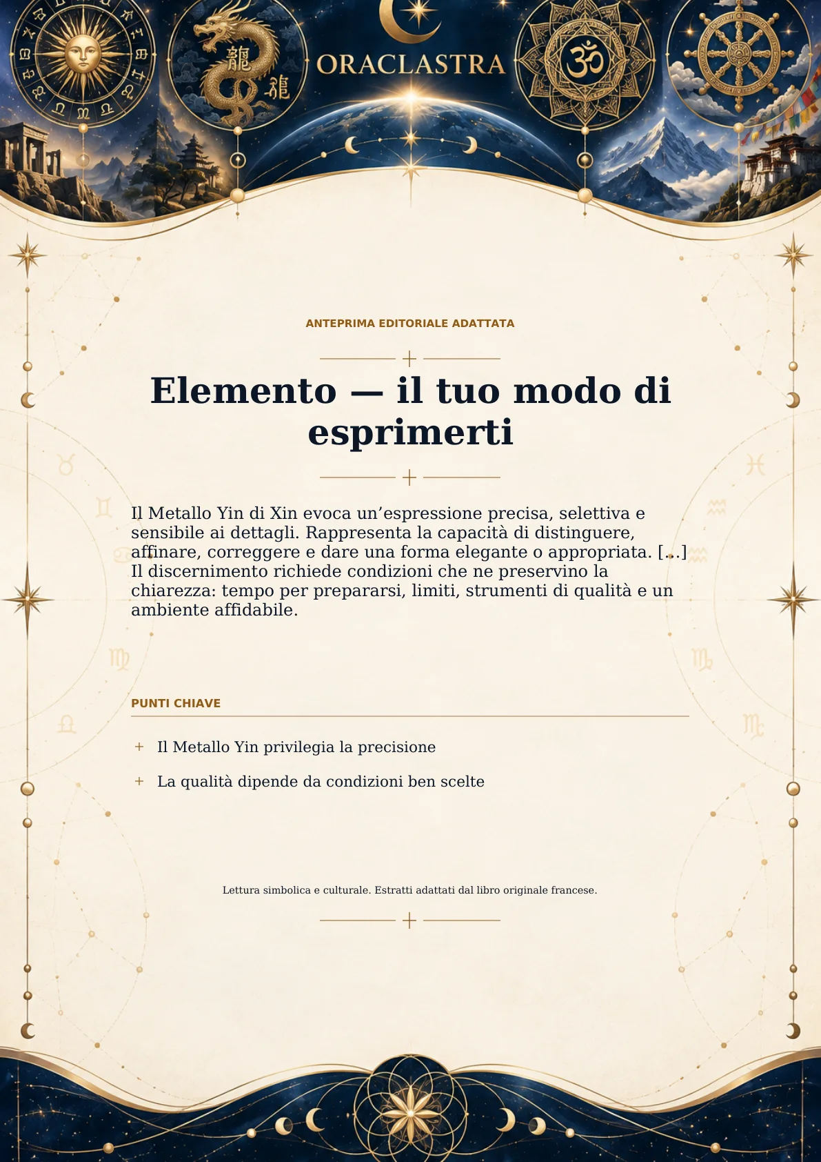 Elemento — il tuo modo di esprimerti