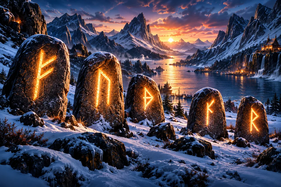 The 24 Futhark runes