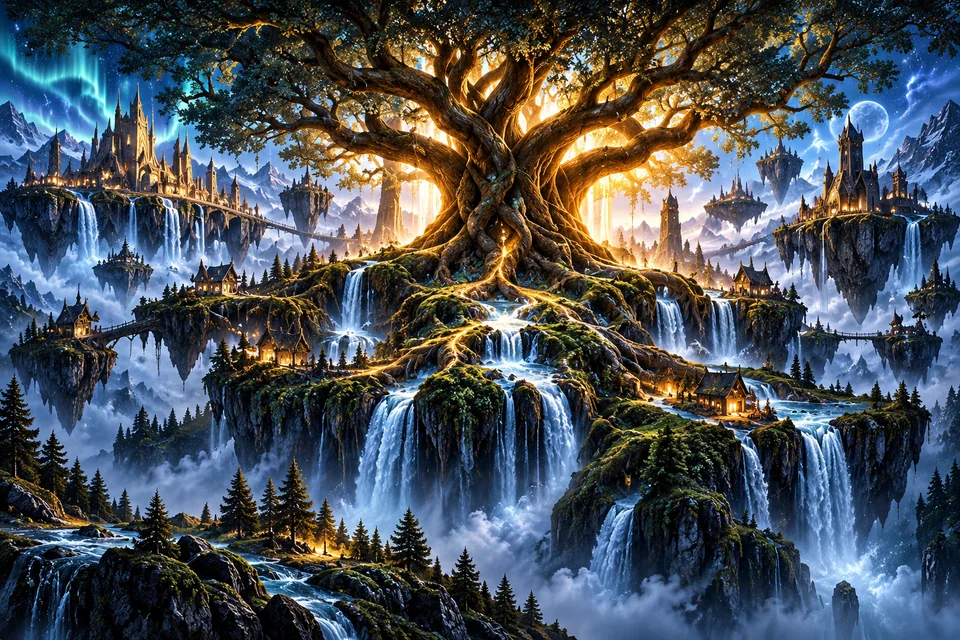 Yggdrasil: the world tree
