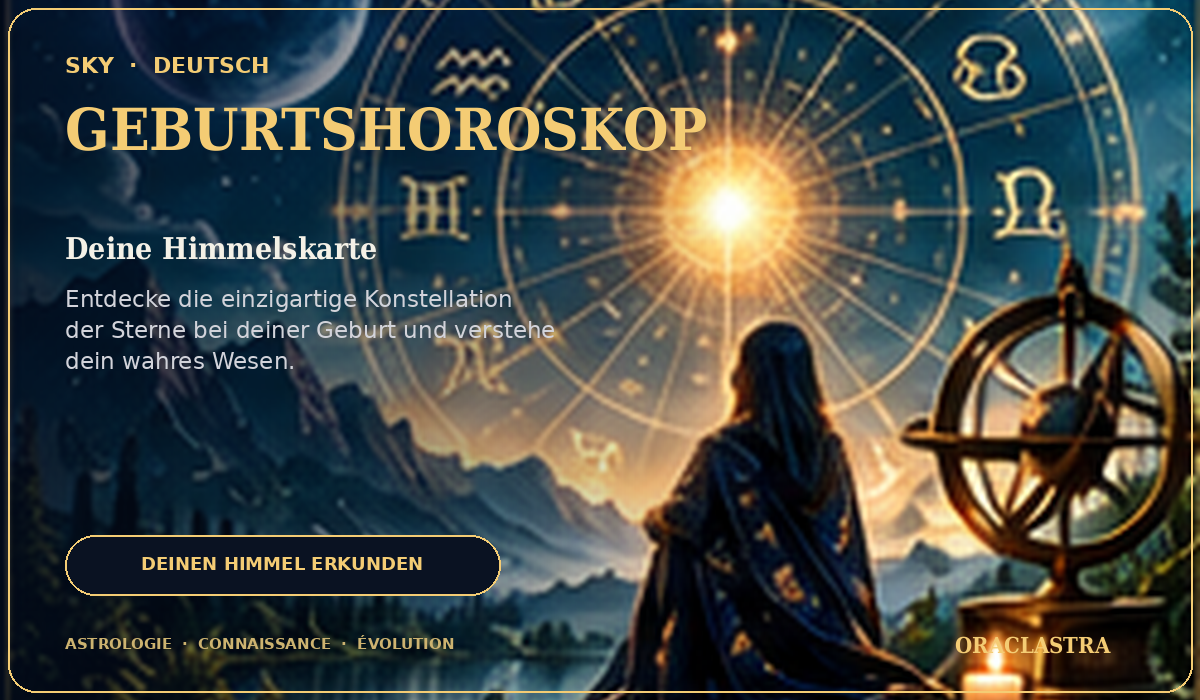 Herrscher des Geburtshoroskops: Die Rolle des Aszendenten und seines Herrschers