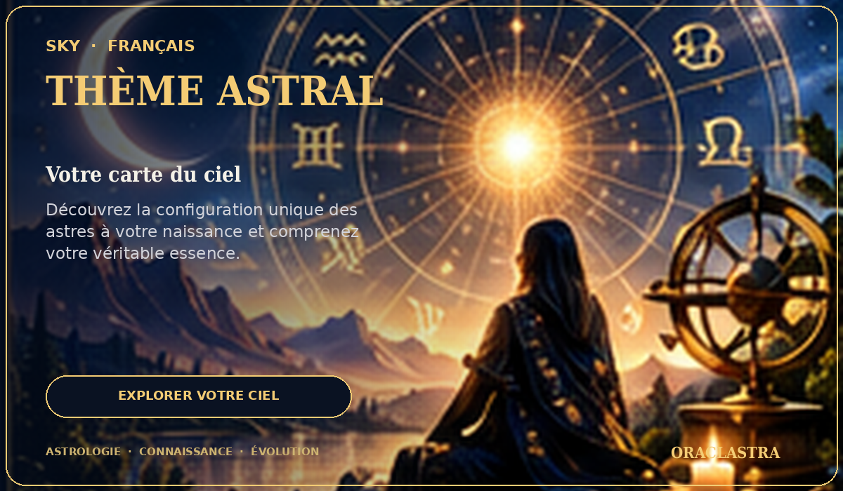 Thème astral ORACLASTRA