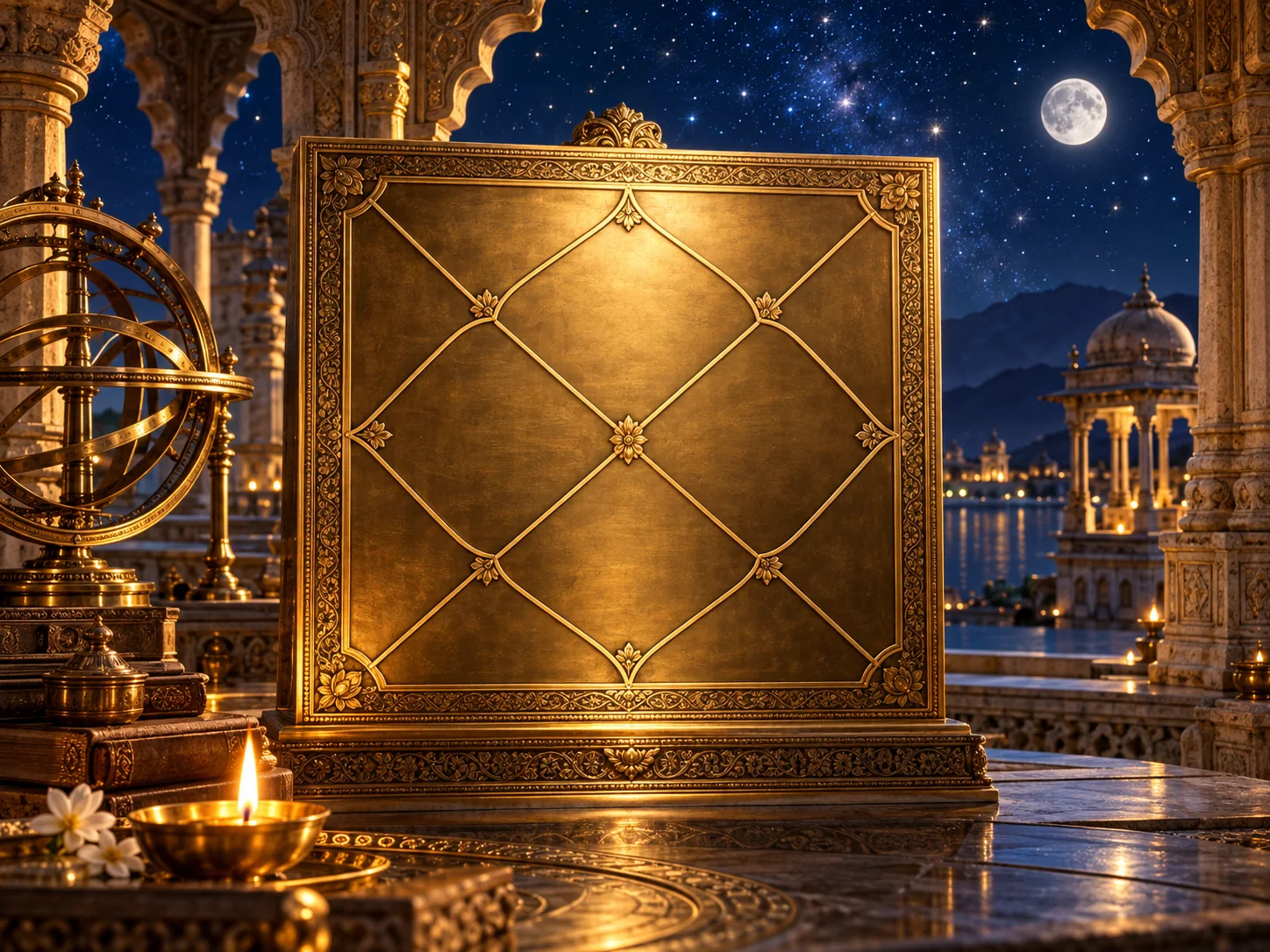 Jyotish-Mandala in einer indischen Sternwarte